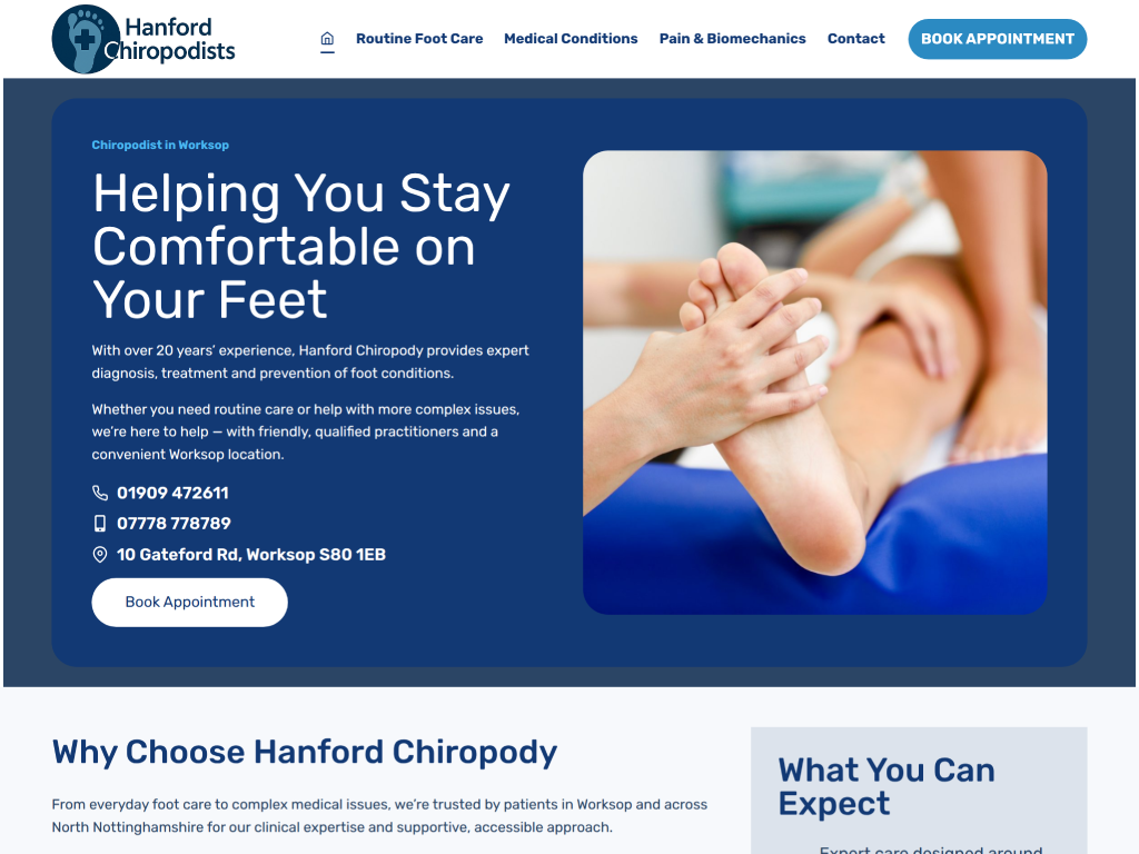 Hanford Chiropodists