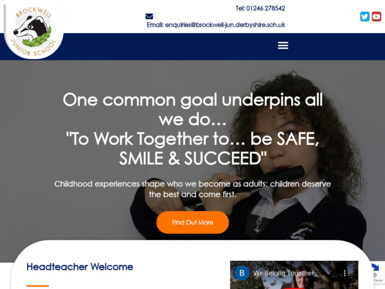 Brockwell Junior School Website Design