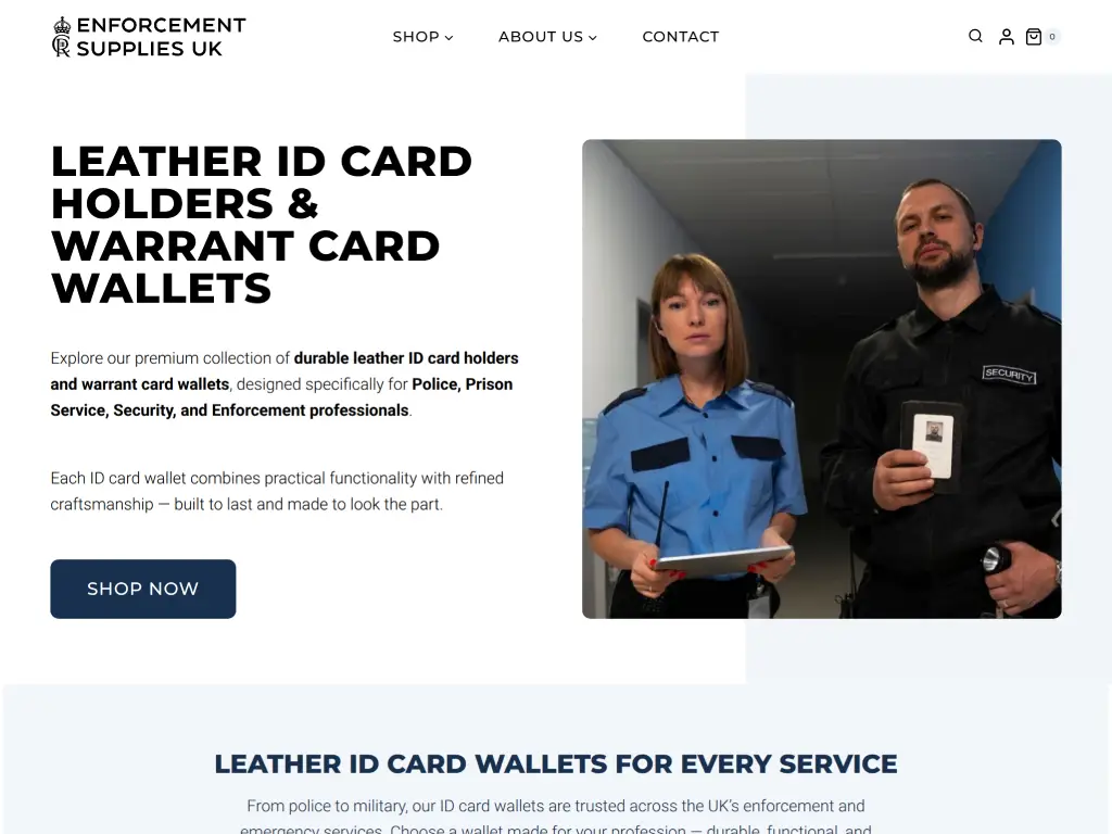 enforcement supplies