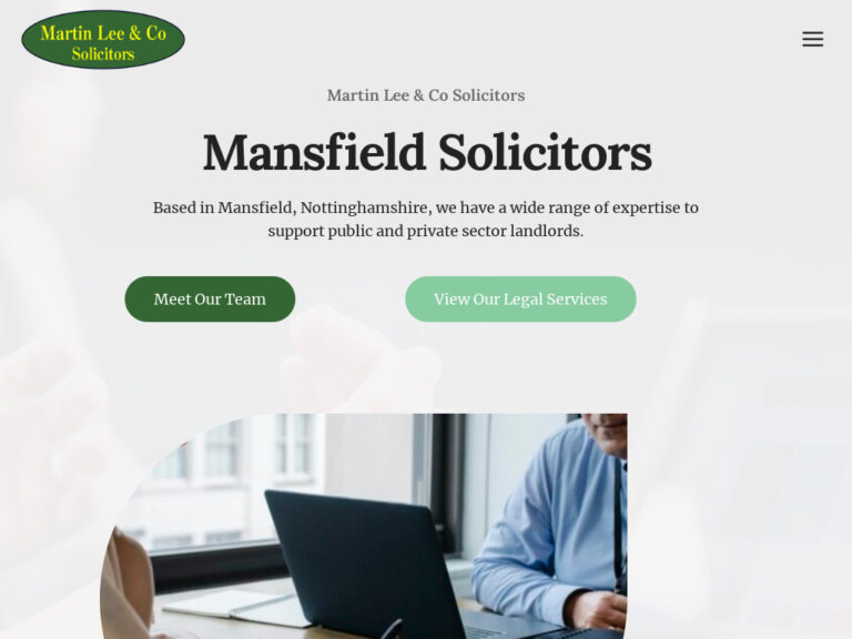 https://martin-lee.co.uk/ website design